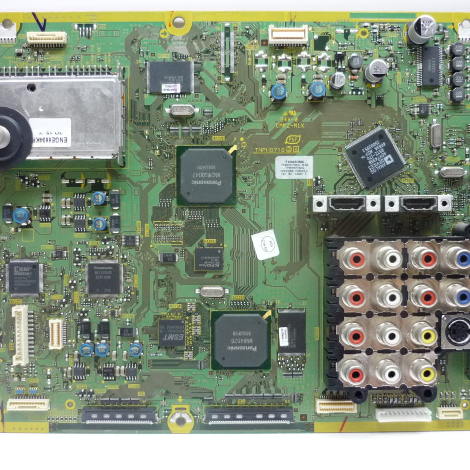 Carte Mère Panasonic TC-50PS14 - Référence TNPH0786AJ (suffixe AJ) - Occasion