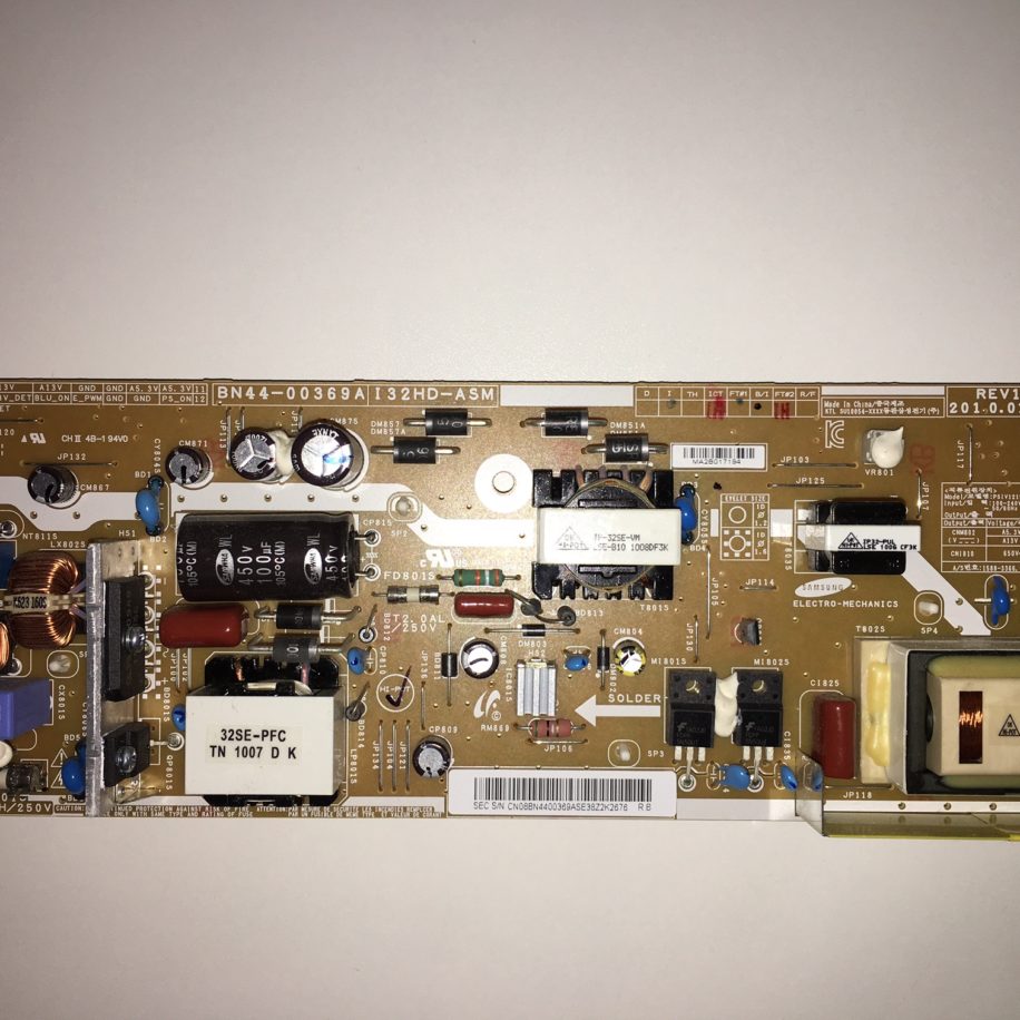 Samsung BN4400369A Power Supply / Backlight Inverter TV GUYS ONLINE