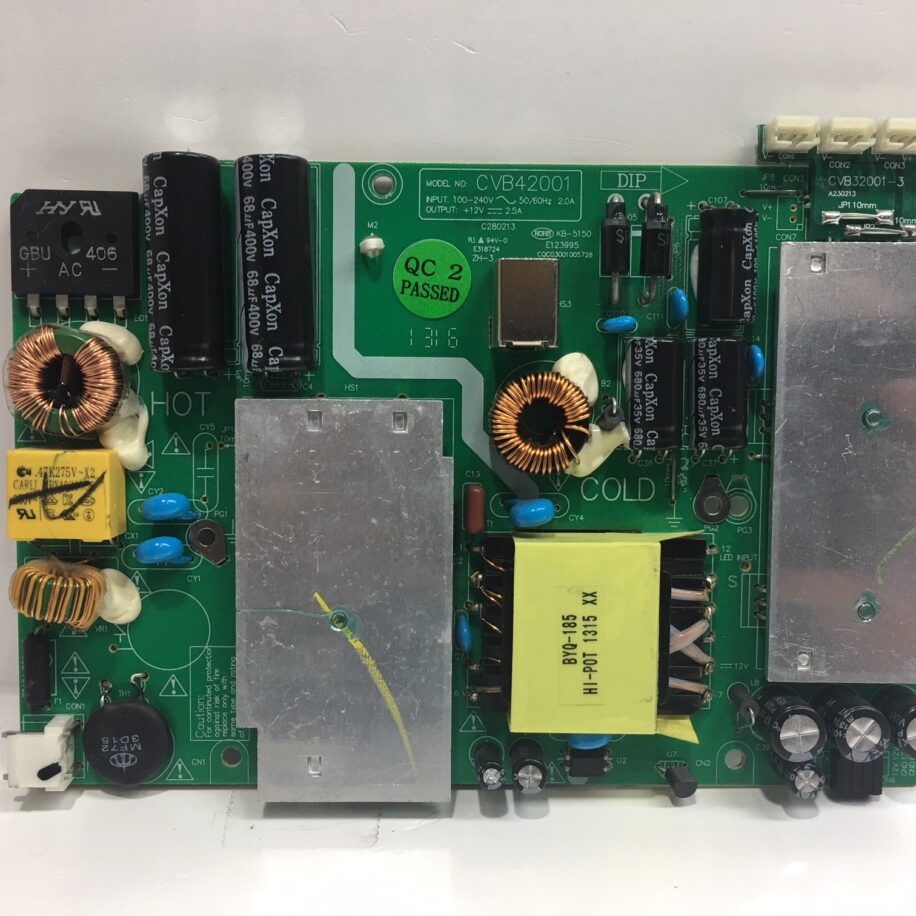 Westinghouse/Element CVB42001 Power Supply Unit Version 2 TV GUYS